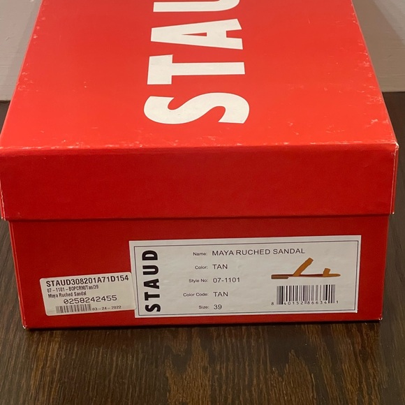 STAUD Maya Ruched Sandals - Picture 11 of 11